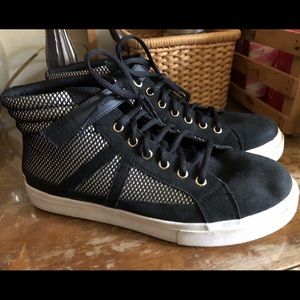 Juicy culture fishnet shoes